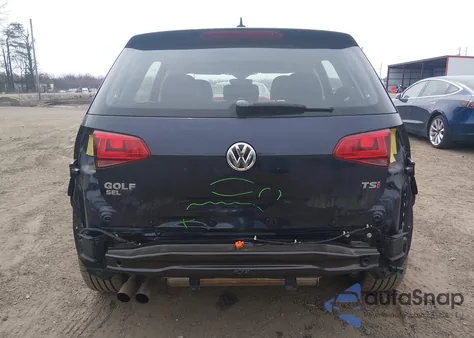 2017 Volkswagen Golf Tsi S 4-Door/Tsi Se 4-Door/Tsi Sel 4-Door/Tsi Wolfsburg Edition 4-Door из США, поврежденный, VIN 3VW217AU7HM041067